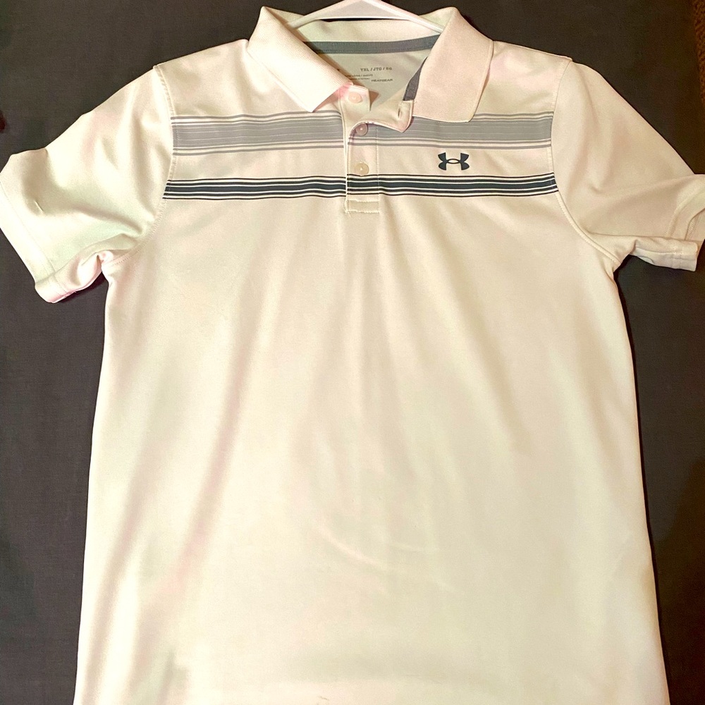 White ‘golf’ polo…boy’s large.